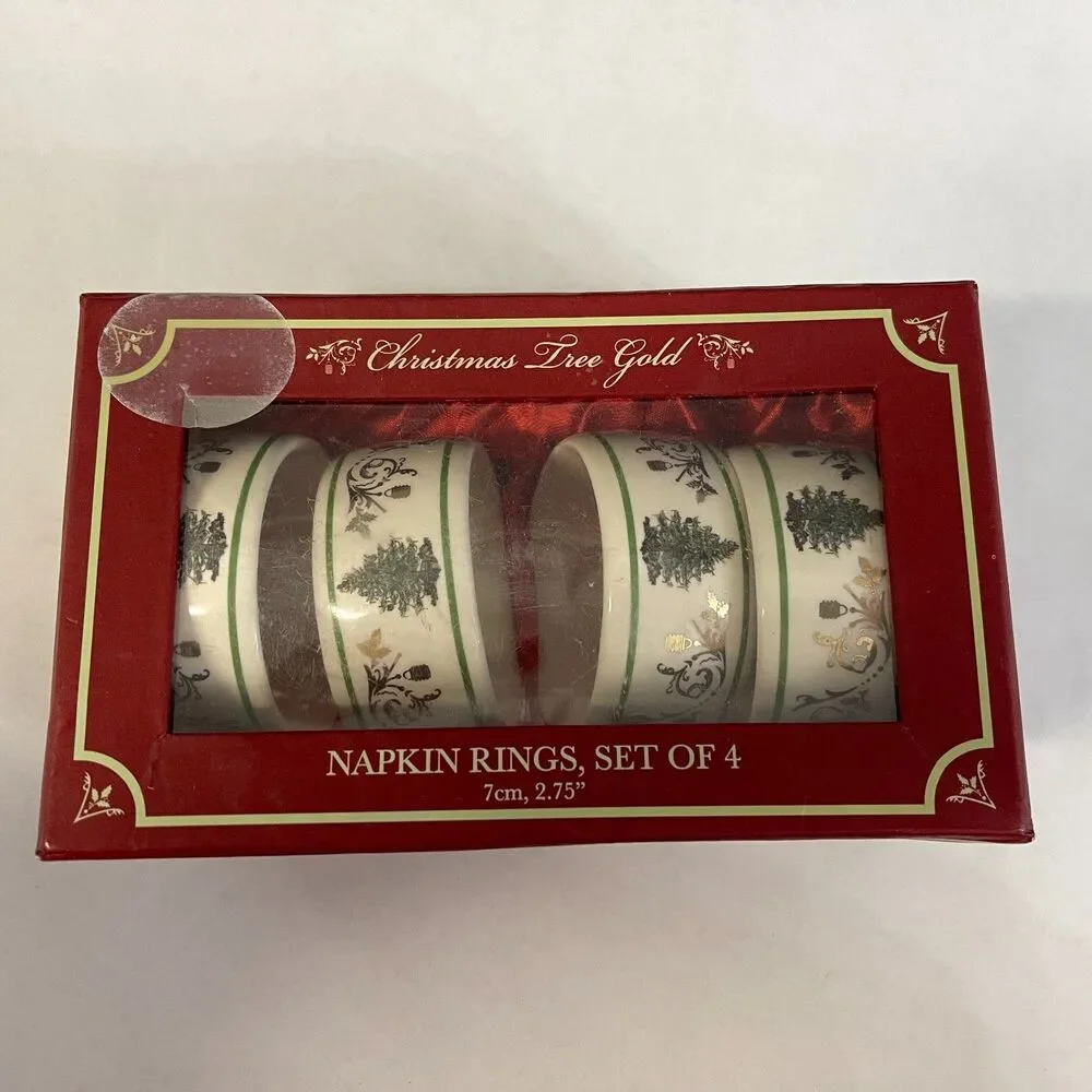 Spode napkin rings